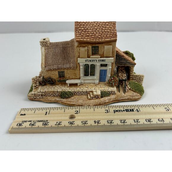 Lilliput Lane O’Lacey’s Store 1989 Irish Collection Cottage w/ Box - Picture 14 of 16